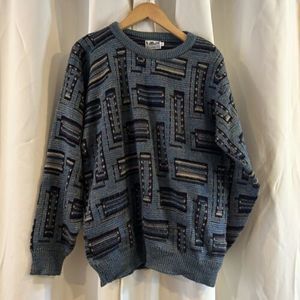 Vintage Lavane New York Cosby Style Sweater‎ Men's XLarge Heavy Knit